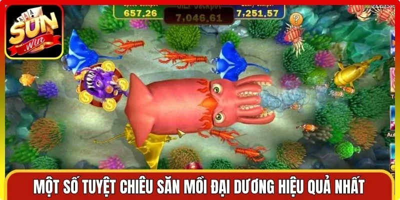 Một số tuyệt chiêu săn mồi đại dương hiệu quả nhất