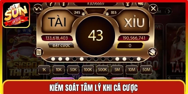 Kiểm soát tâm lý khi cá cược